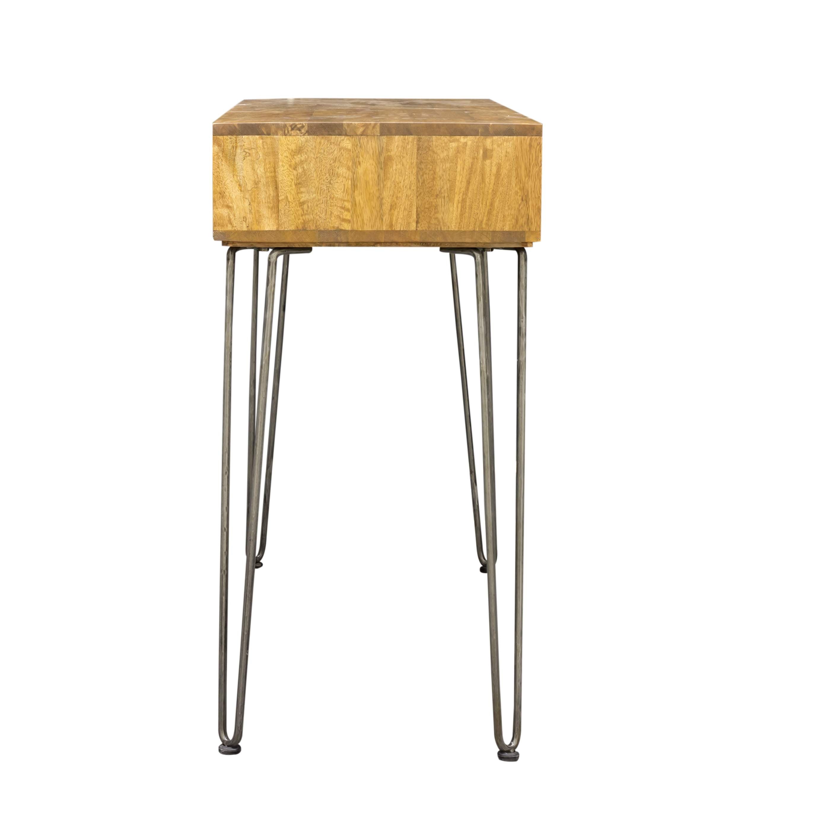Industrial Vintage Hairpin Console Table